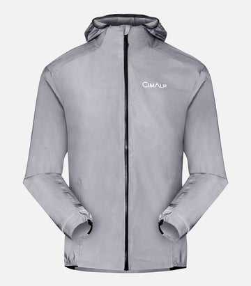 Leichte, winddichte Stretch-Jacke – Herren – WIND H Schwarz – Produktfoto