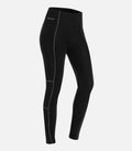 Base layer termico in lana merino - Donna - WOOL PANT F nero - foto prodotto