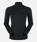 Base layer termico CimaWarm® - Donna - X-WARM ZIP 5 F nero - packshot