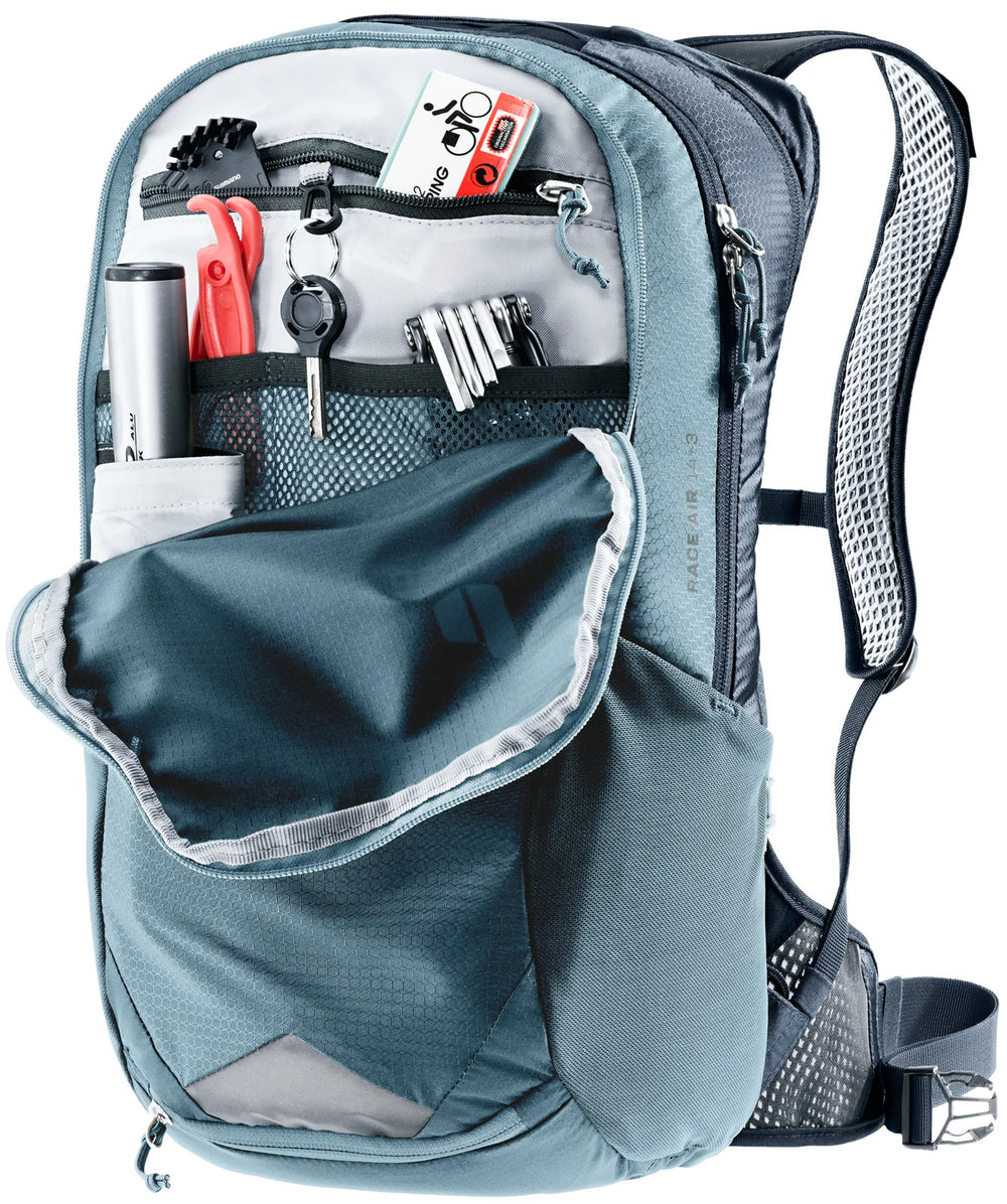 Rucksack Mountainbike Herren RACE AIR 14+3