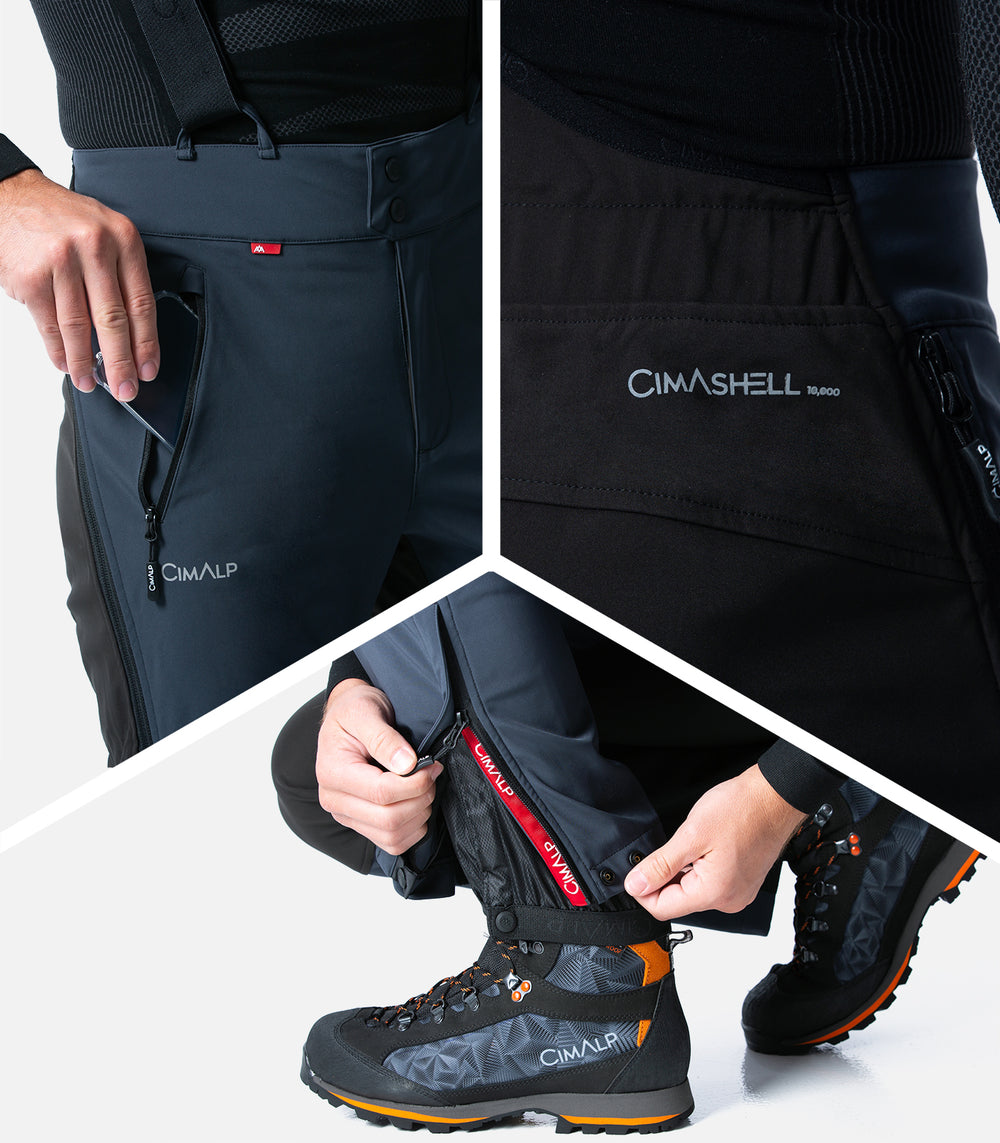 Pantalons Softshell Homme PITON 3 H