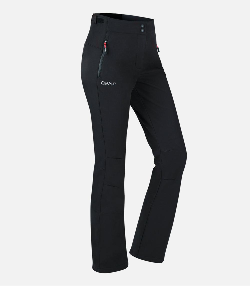DAFENP Pantalon Ski Randonnee Femme Imperméable Hiver Pantalon Montagne Softshell Chaud Doublé Polaire Outdoor, A Noir, M DAFENP Pantalon Ski Randonnee Femme Imperméable Hiver Pantalon Montagne Softshell Chaud Doublé Polaire Outdoor, A Noir, M