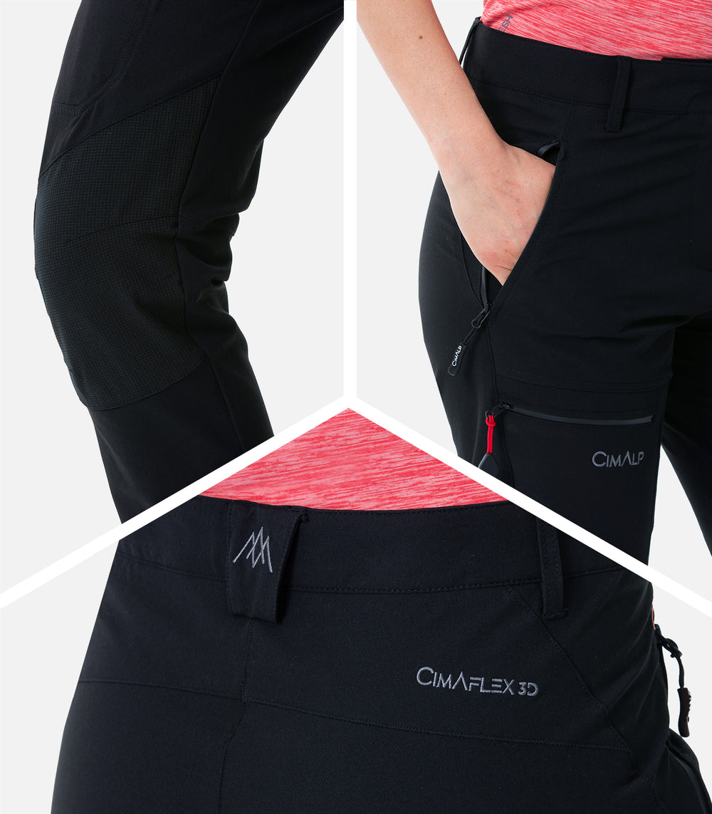 Women's hiking trousers Women EXPLORE 4 F