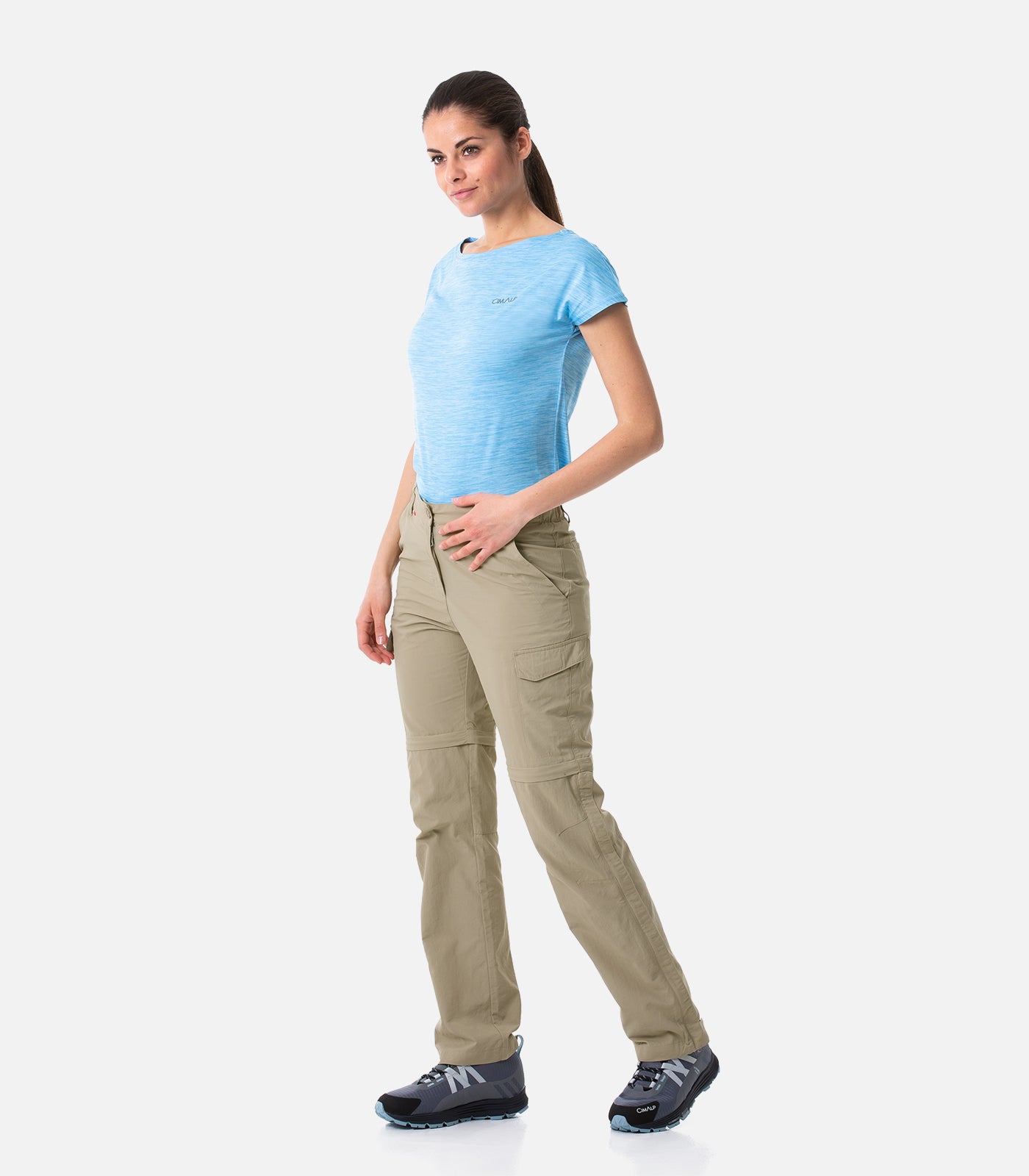 Pantalones de senderismo mujer Mujer JOHANNESBOURG COURT 3 F