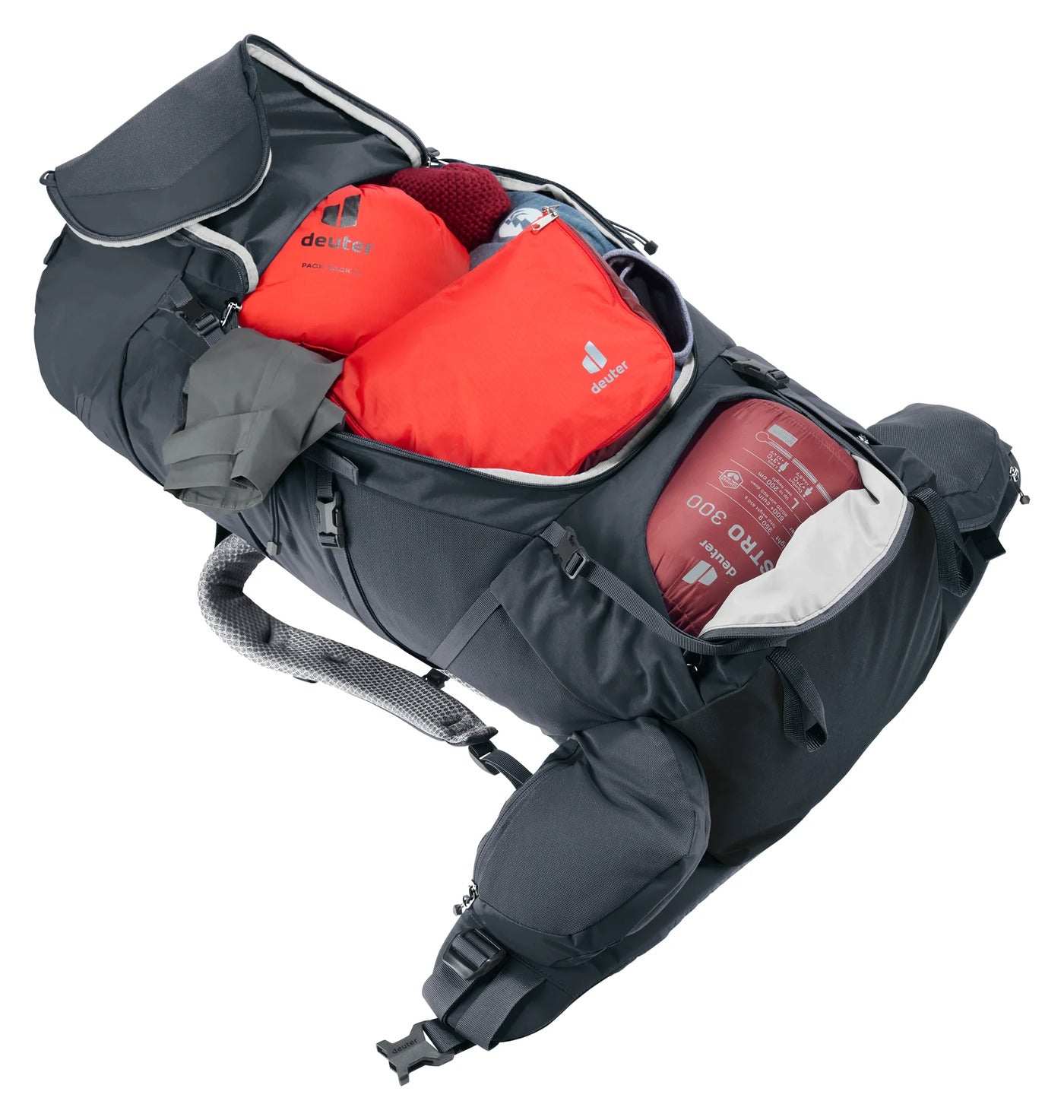 Wanderrucksäcke Herren AIR CONTACT CORE 50+10