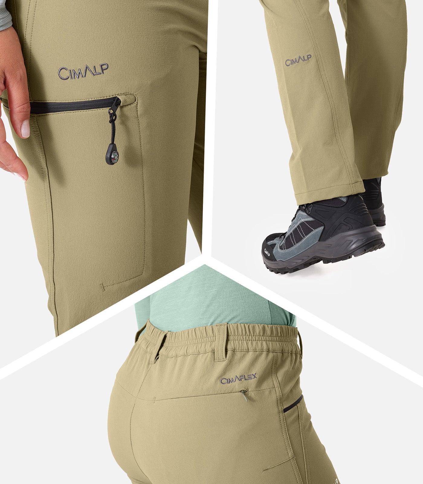 Damen-Wanderhosen Damen BALMAZ F