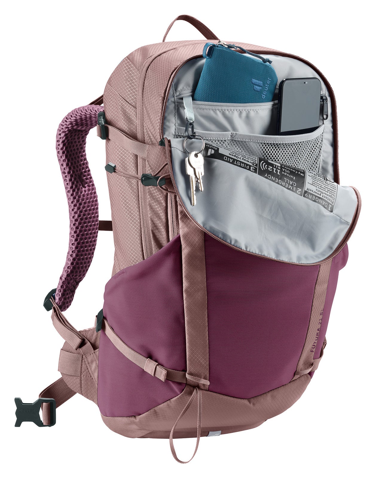 Futura 21 SL Deuter - Damen-Wanderrucksack mit Netzrücken