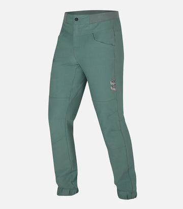 Durable stretch polyamide/cotton trousers - Men - ORPIERRE H Green - product image