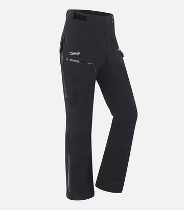 Durable waterproof trousers - Women - GUIDE PRO PANT F Black - product image