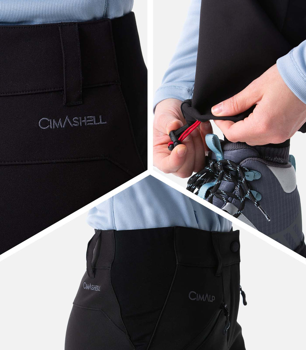 Pantalons Softshell Femme QUEBEC COURT 2 F