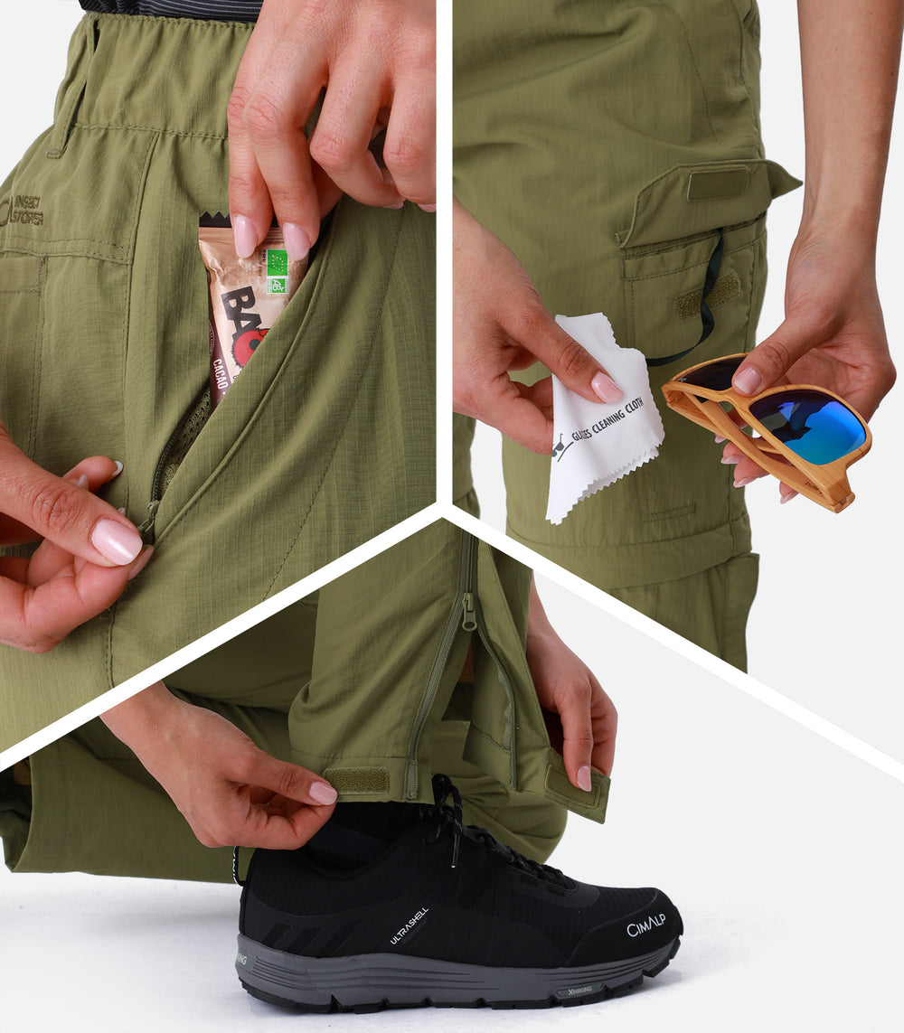 Pantalones de senderismo mujer Mujer JOHANNESBOURG 3 F