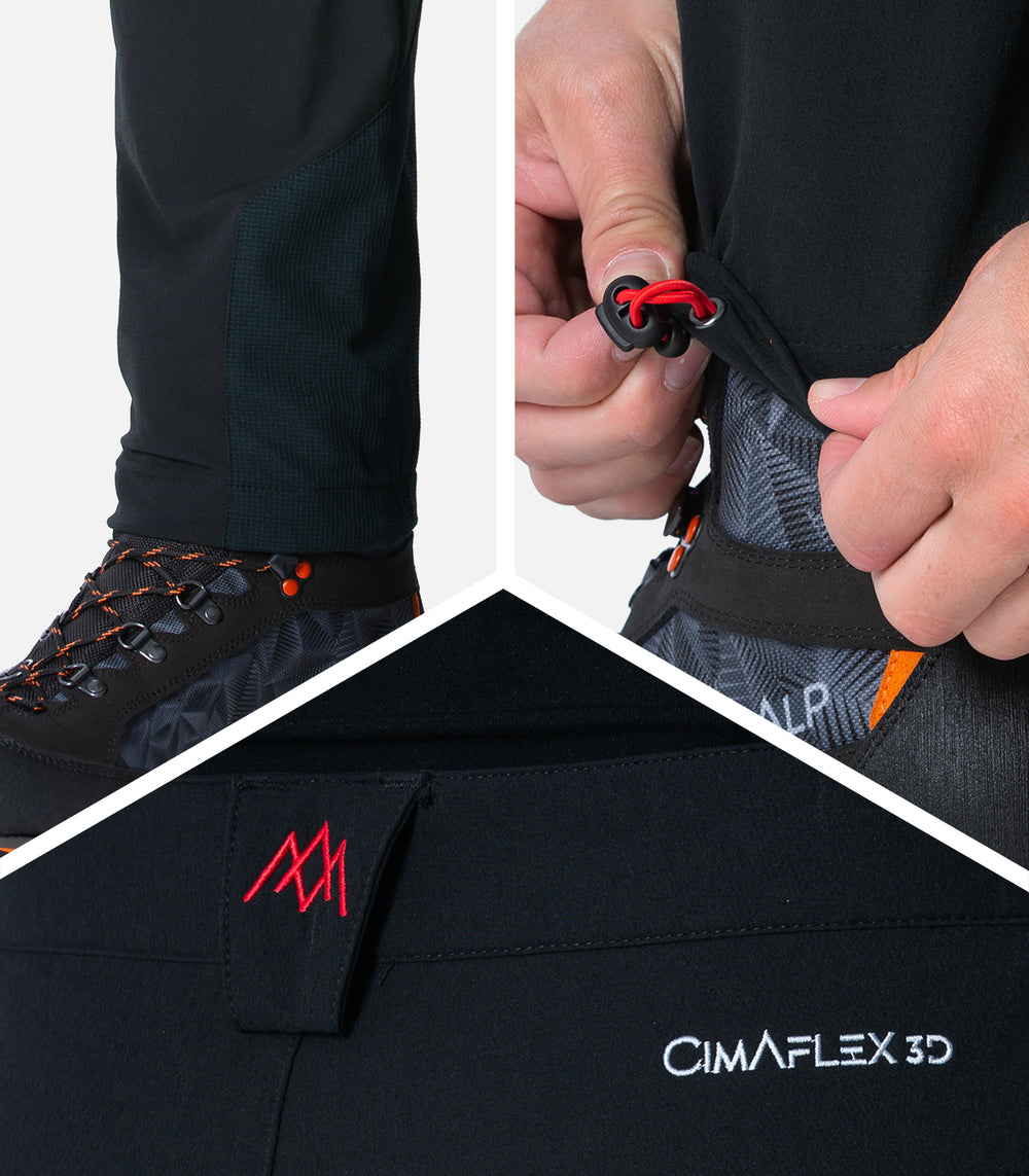 Pantalons de randonnée Homme EXPLORE COURT 4 H