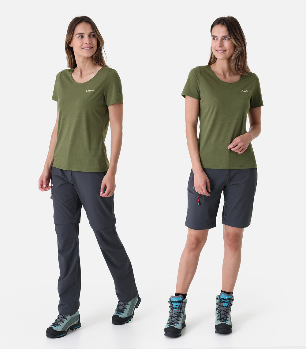 Pantalones de senderismo mujer Mujer CLARET COURT F