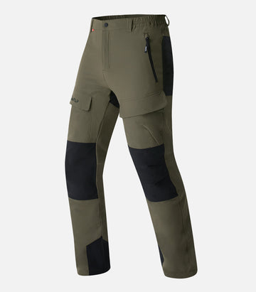 Stretch mountain trousers with reinforcements - Men - LAOS 6 H Khaki - product image