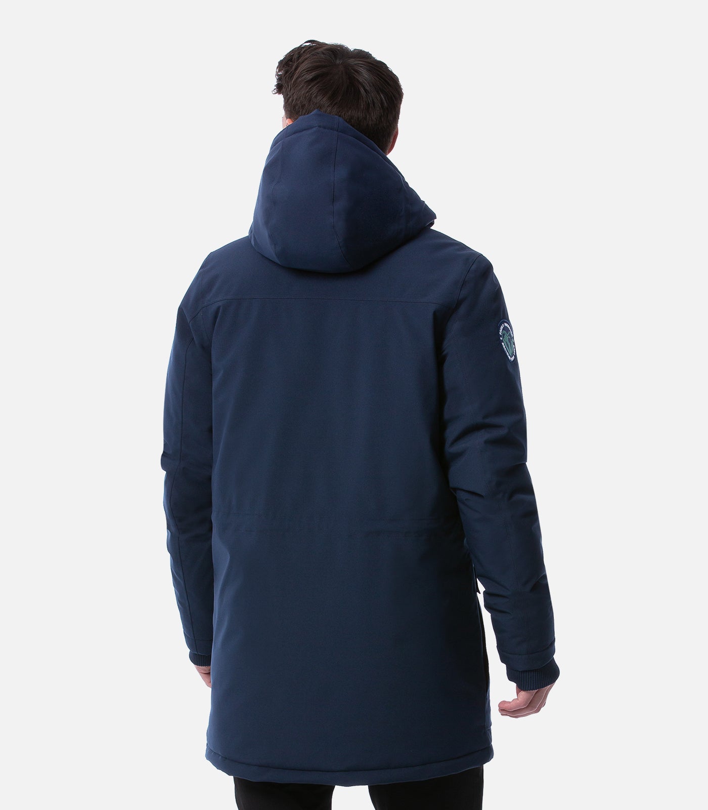 Men's long thermal waterproof-breathable parka