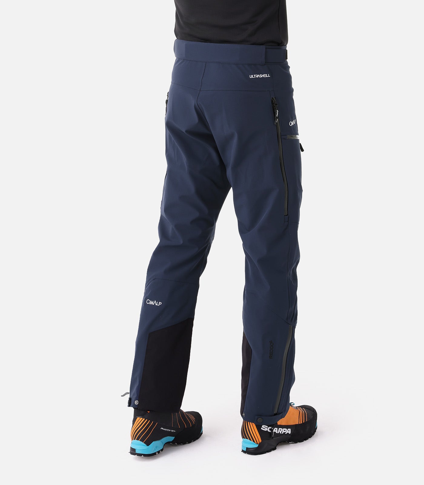 STORM FLEECE PRO EMB LONG PANTS ブラック　L STORM PRO PANT 3 H - Waterproof over-trousers | Cimalp