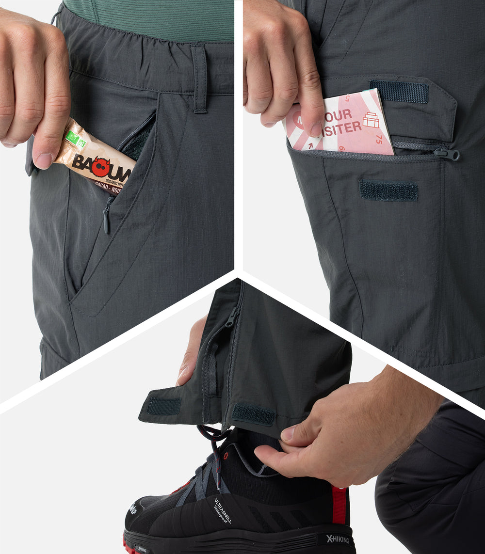 Convertible Trousers Men KATMANDOU COURT 3 H