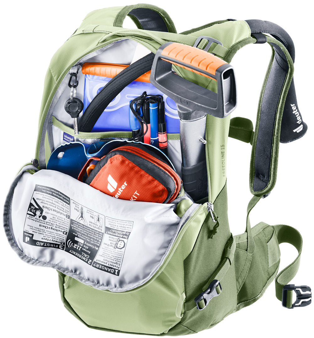 Mochilas de esquí mixto FREECLINE 15