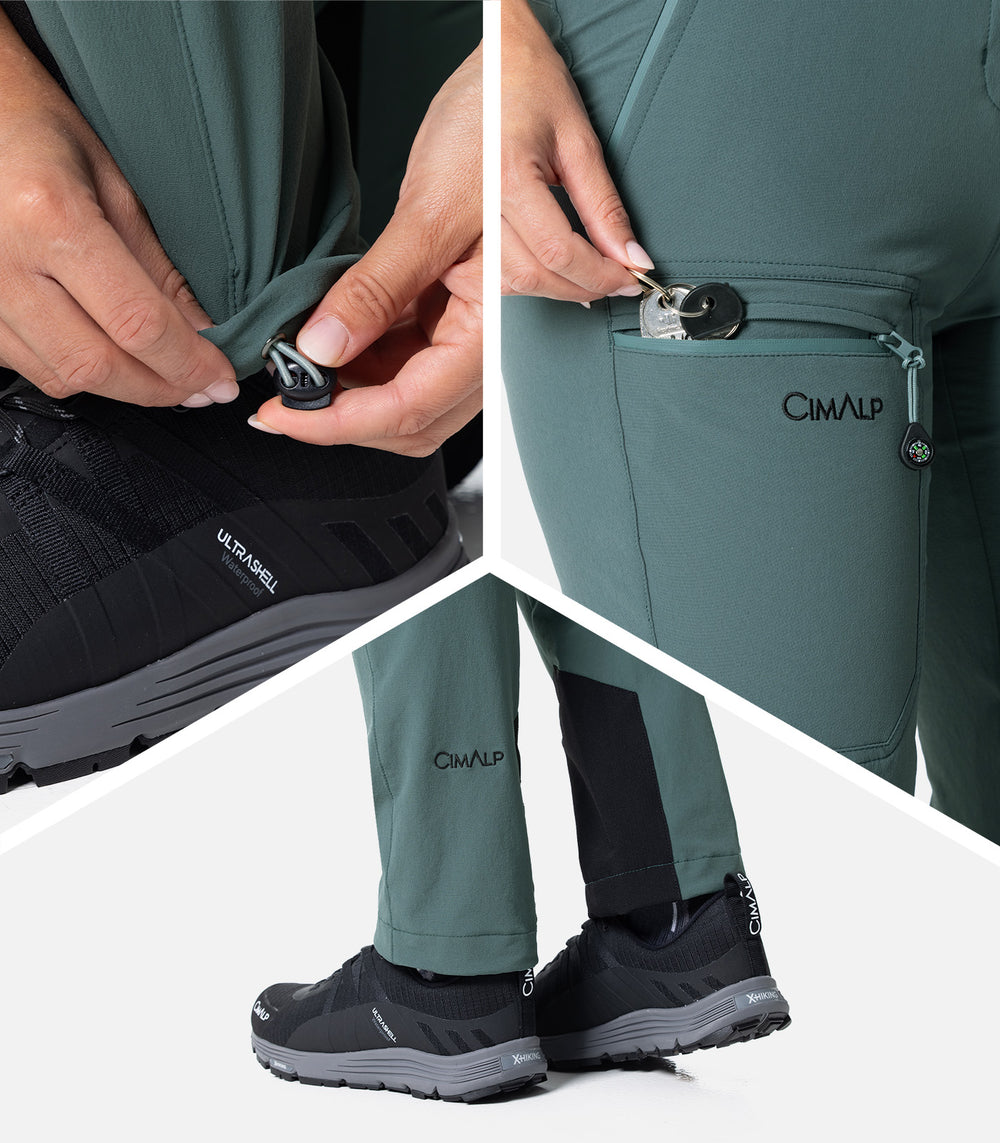 Women's hiking trousers Women EXPLORE 4 F