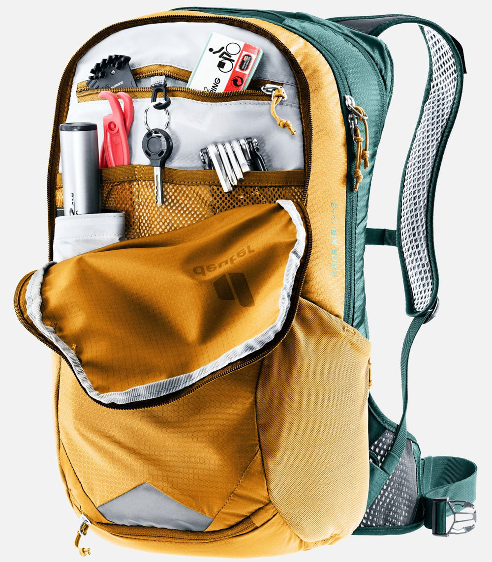 Rucksack Mountainbike Herren RACE AIR 14+3