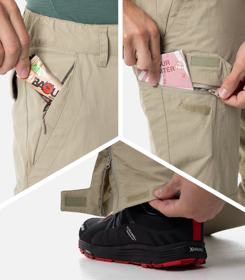 Convertible Trousers Men KATMANDOU COURT 3 H