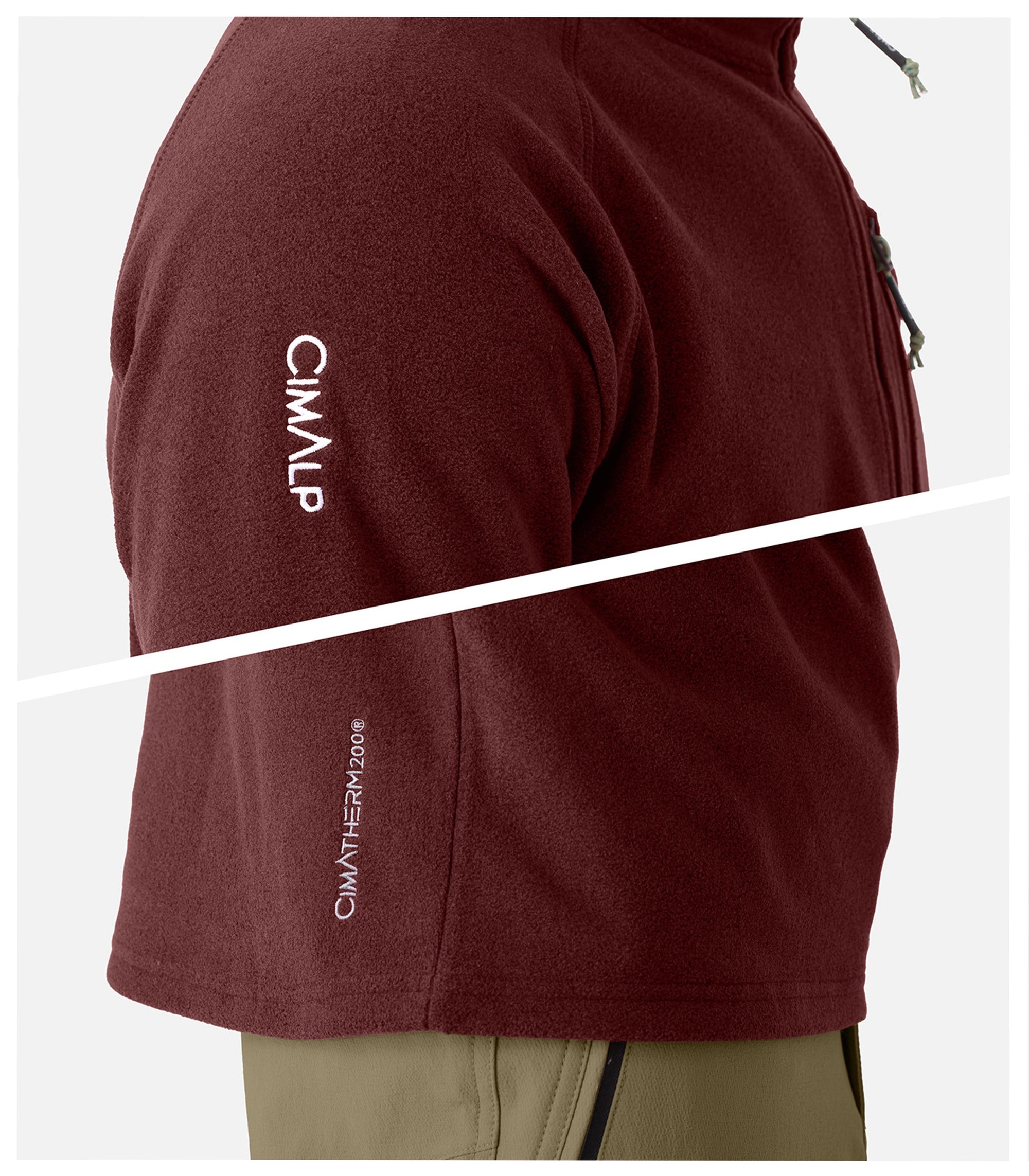 Men's fleece jackets Men ADELIE 5 H