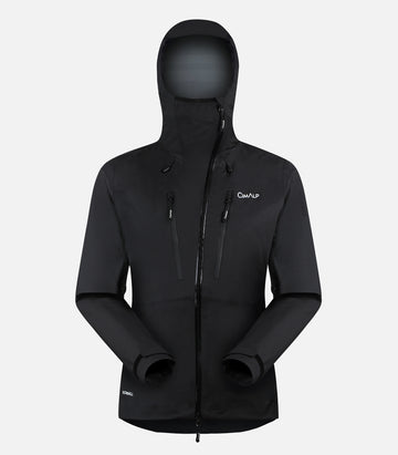 Lightweight waterproof jacket - Women - ADVANCED 4 F Black - packshot