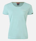 T-shirt en laine mérinos manches courtes - Femme - AIGLIERE 4 F Ciel - packshot