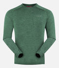 T-shirt chaud et respirant à manches longues - Homme - ALBAN H Sapin - packshot