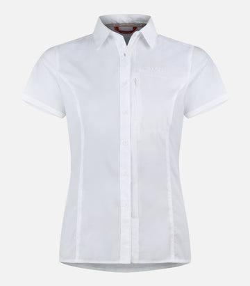 Chemise manches courtes anti-moustiques - Femme - ANNABEL 4 F Blanc - packshot