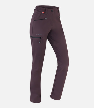Pantalón de montaña versátil y elástico - Mujer - BALMAZ COURT F marrón - foto de producto