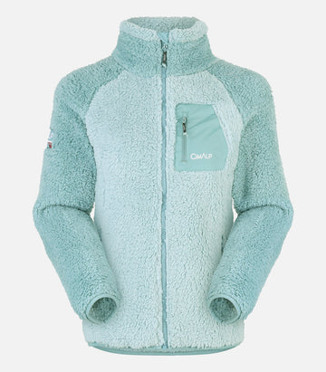 Chaqueta polar cálida de pelo largo - Mujer - VIVAC 2 F azul cielo - foto de producto
