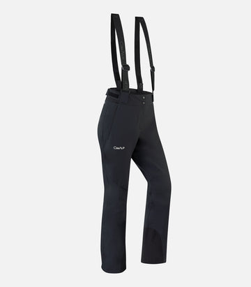 Isolierende Stretch-Skihose – Damen – CARROZ F Schwarz – Produktfoto