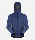 Hiking jacket with waterproof membrane - Women - CASCADE F Dark blue - product photo