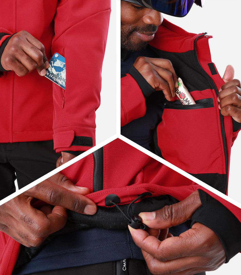 Chaqueta de esquí Hombre VOSGES H