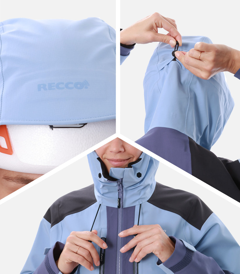 Wasserdichte Hardshell-Jacken Damen GUIDE PRO F