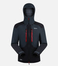 Waterproof, ultra-durable jacket - Women - GUIDE PRO F Black / Grey - packshot