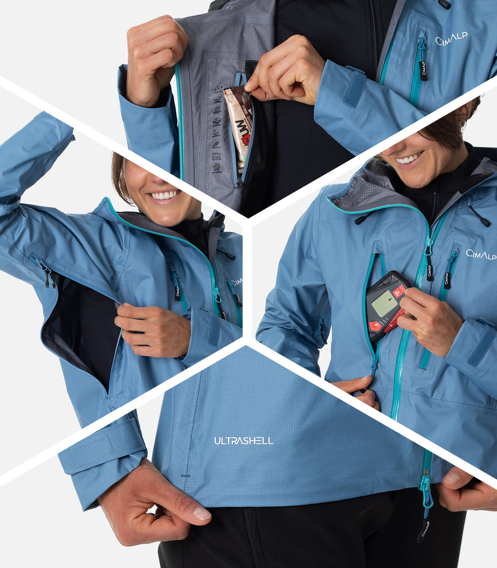 Wasserdichte Hardshell-Jacken Damen ADVANCED 4 F