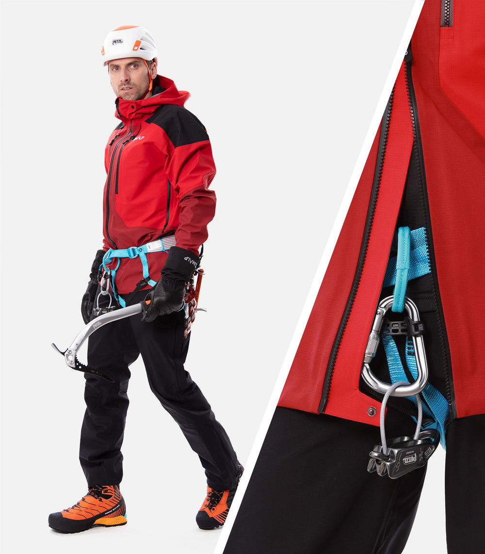 Wasserdichte Hardshell-Jacken Herren GUIDE PRO H