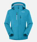 Isolierende Stretch-Skijacke – Damen – OISANS 3 F Blau – Produktfoto