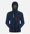 Women’s waterproof, breathable trail jacket - STORM 3 F Navy - product photo