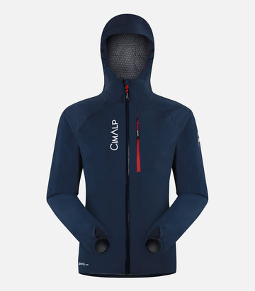 Women’s waterproof, breathable trail jacket - STORM 3 F Navy - product photo
