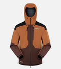 Men’s waterproof, ultra-durable jacket - GUIDE PRO H Brown - product photo