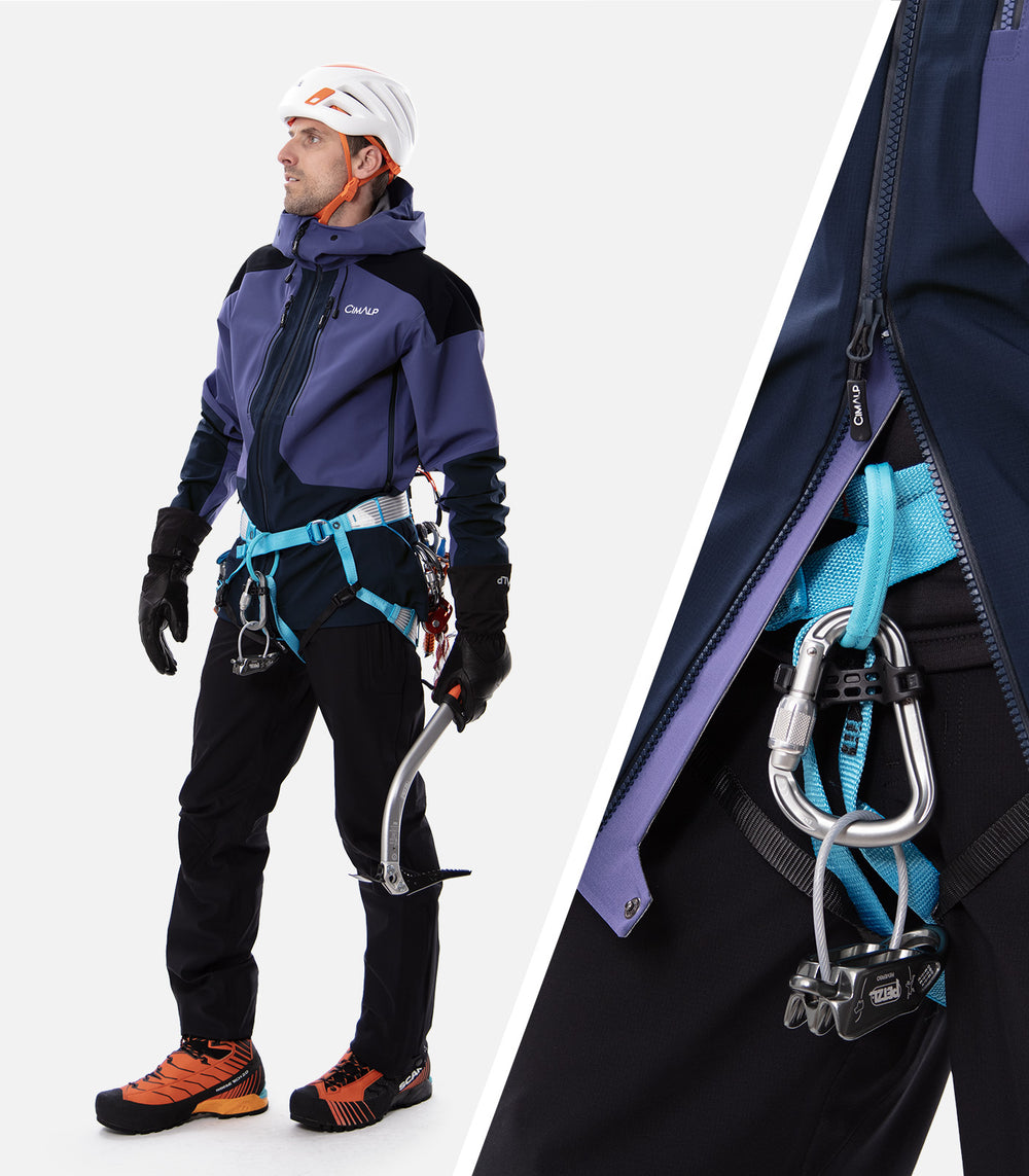 Wasserdichte Hardshell-Jacken Herren GUIDE PRO H