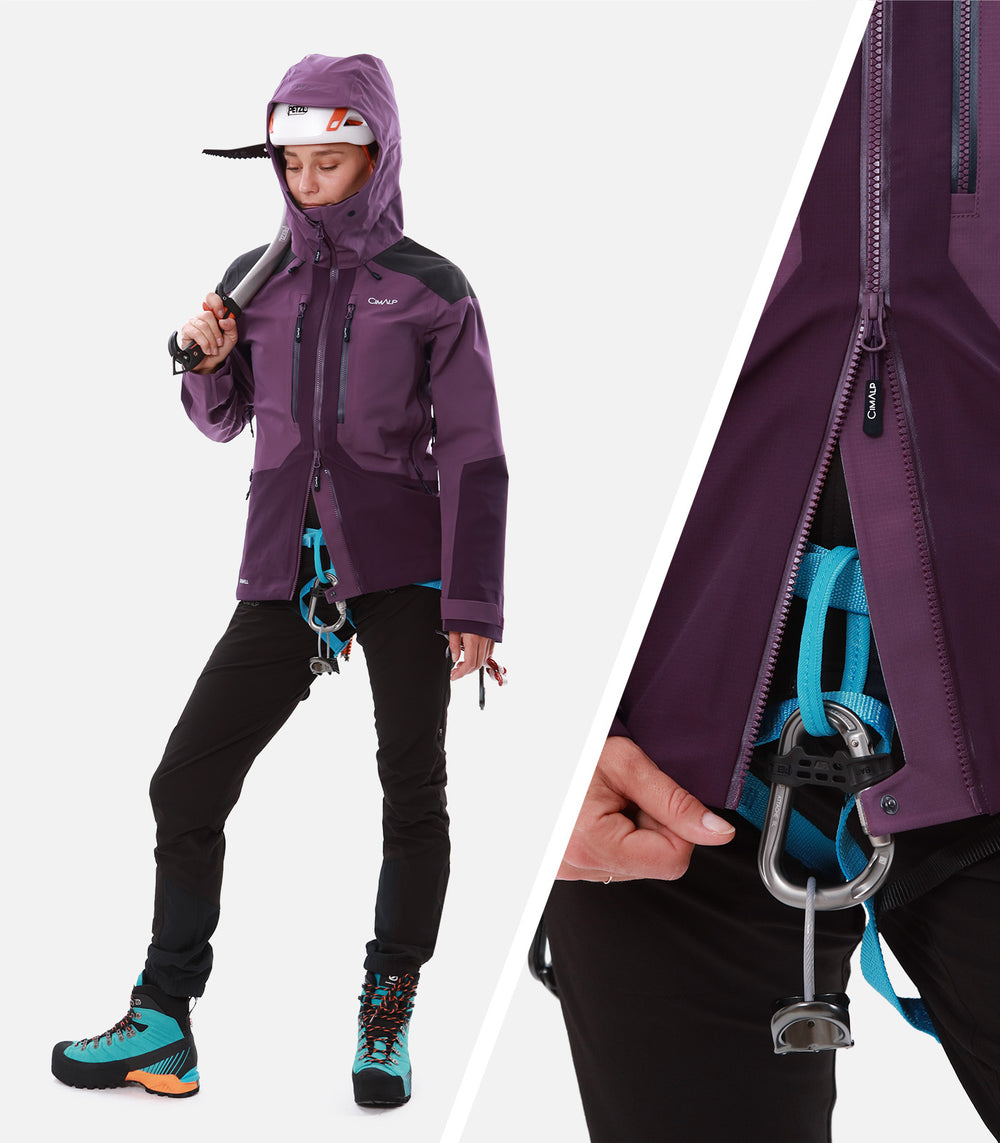 Wasserdichte Hardshell-Jacken Damen GUIDE PRO F
