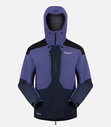 Waterproof, exceptionally durable jacket - Men - GUIDE PRO H Purple - packshot
