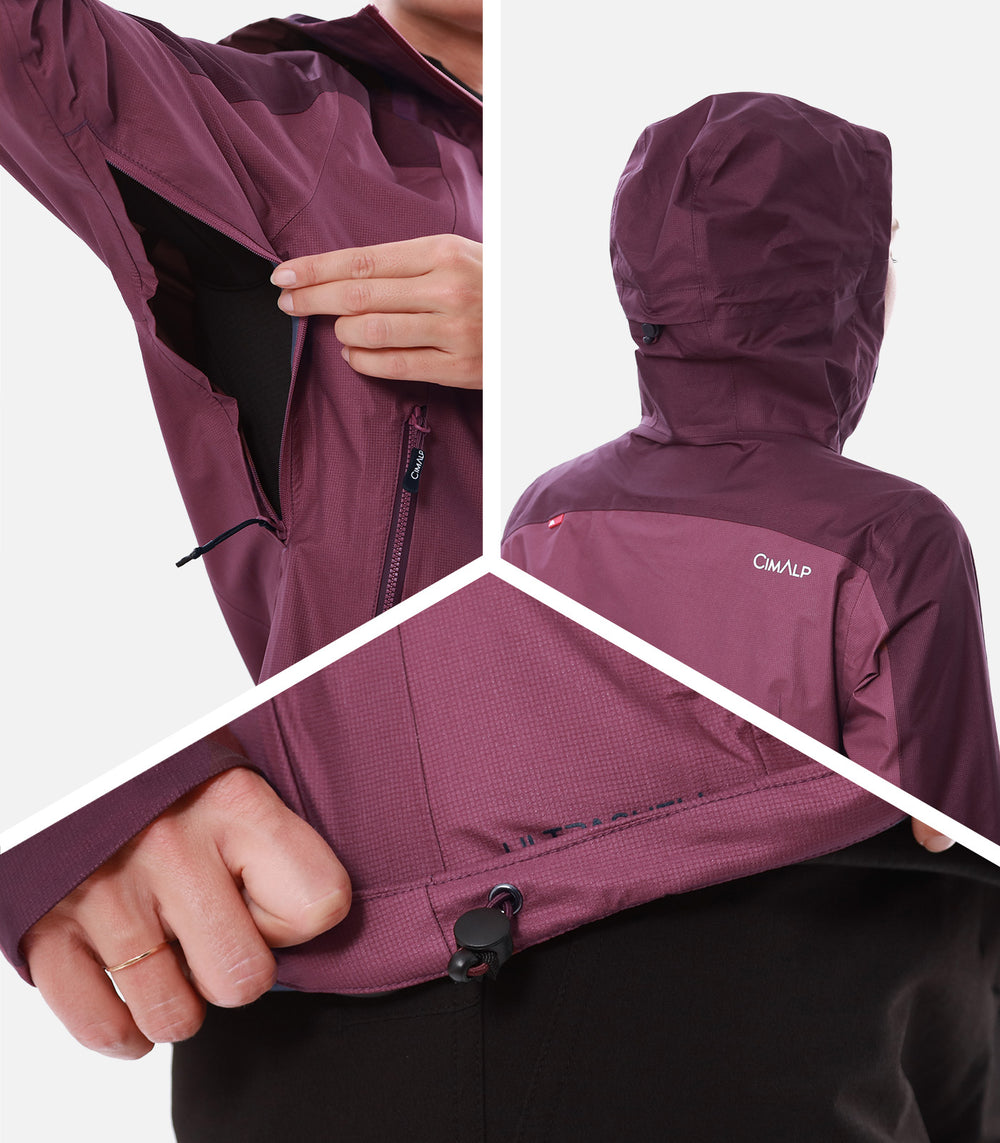 Wasserdichte Hardshell-Jacken Damen COSMIQUES 2 F