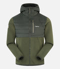CimaTherm® 300 hybrid fleece jacket - Men - ARBIZON H Fir Green - packshot