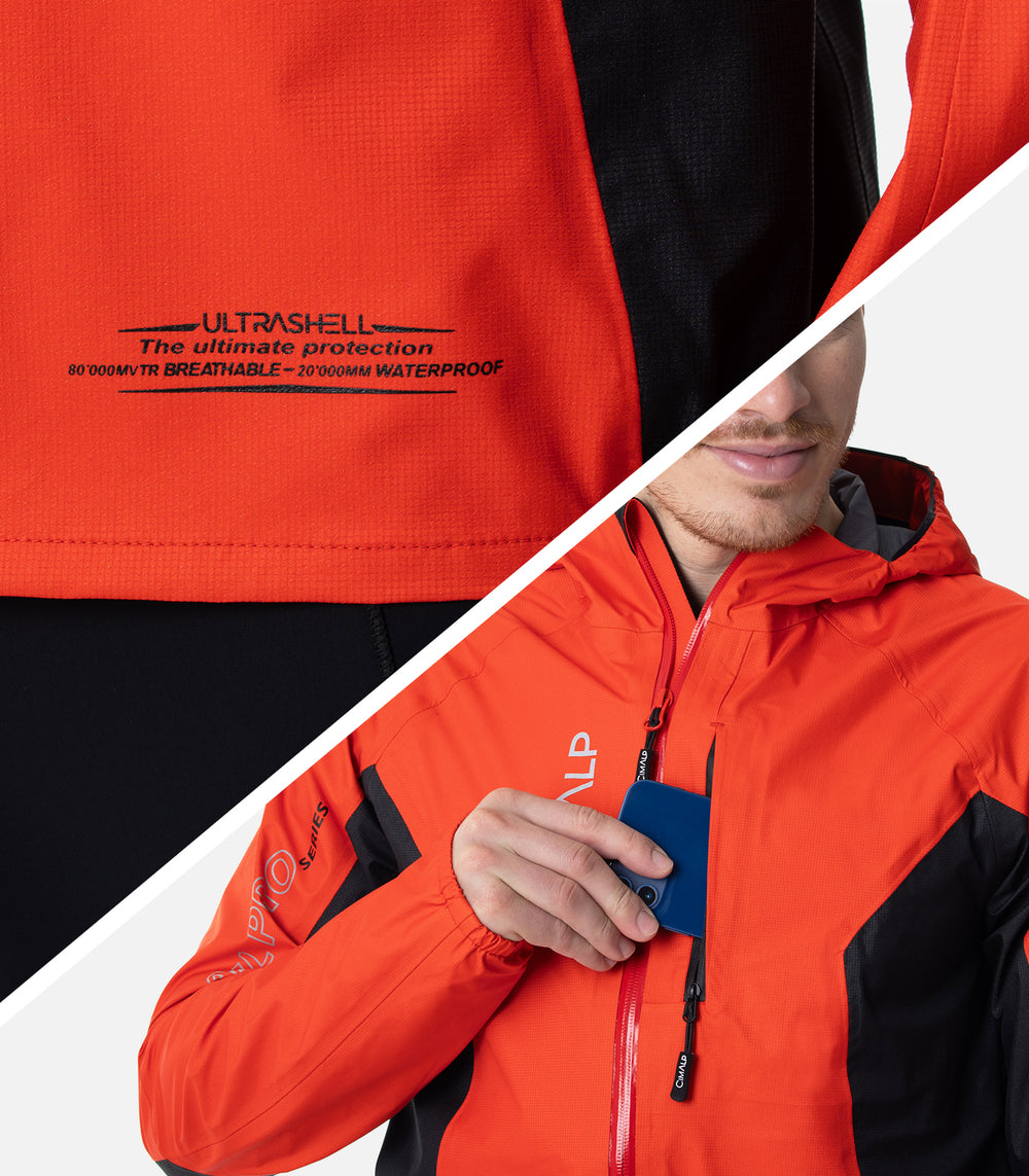 Wasserdichte Hardshell-Jacken Herren STORM PRO 4 H