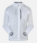 Ultraleichte, winddichte Jacke mit Kapuze – Herren – SKIN JACKE 5 H Weiß – Produktfoto